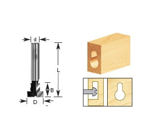 BIT P/RAUTER 140-10 TIMBERLINE