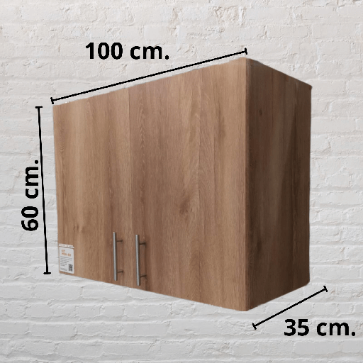 [CC-2006584] DIY GABINETE AEREO MOA 100 NOGAL TERRACOTA