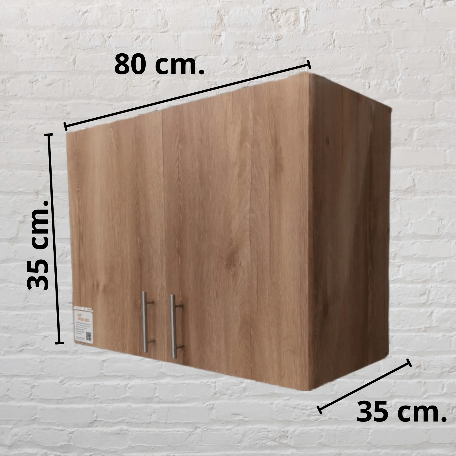 [CC-2006668] DIY GABINETE AEREO MOA EXT 80 ROBLE RUSTICO