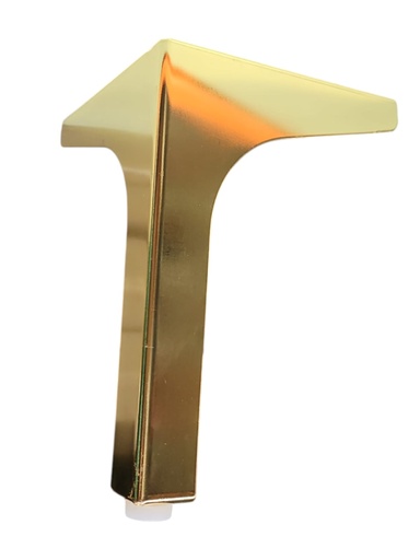 [F12-090000] PATA PARA MUEBLE DORADA CLASICA 150 MM