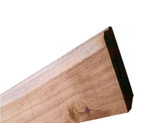 ZOCALO TECA 1" X 4"X 7' SM