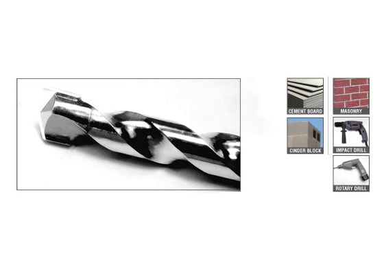 BROCA CONCRETO 5/16"X4" 610-610 TIMBERLINE