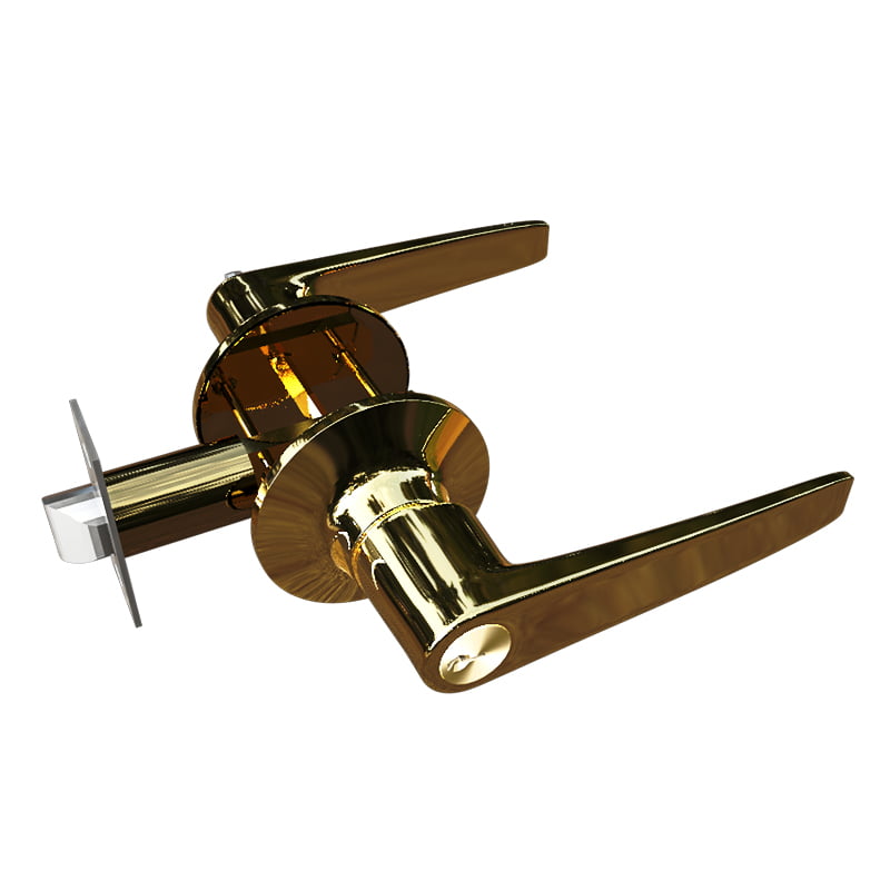 CHAPA MANIJA RECTA DORMITORIO DORADO ANTIGUO TRITON