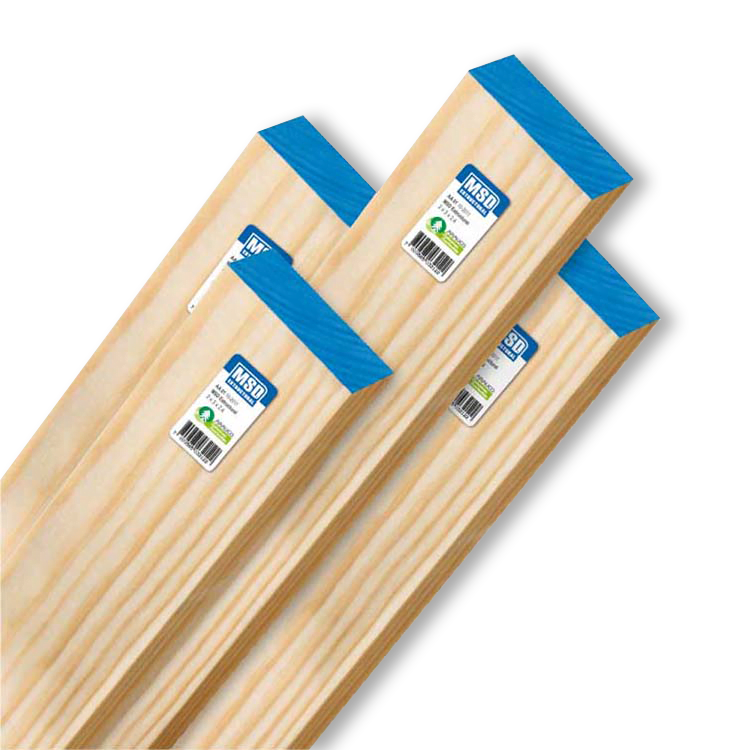 PINO CHILENO 2" X 2" X 8' ARAUCO