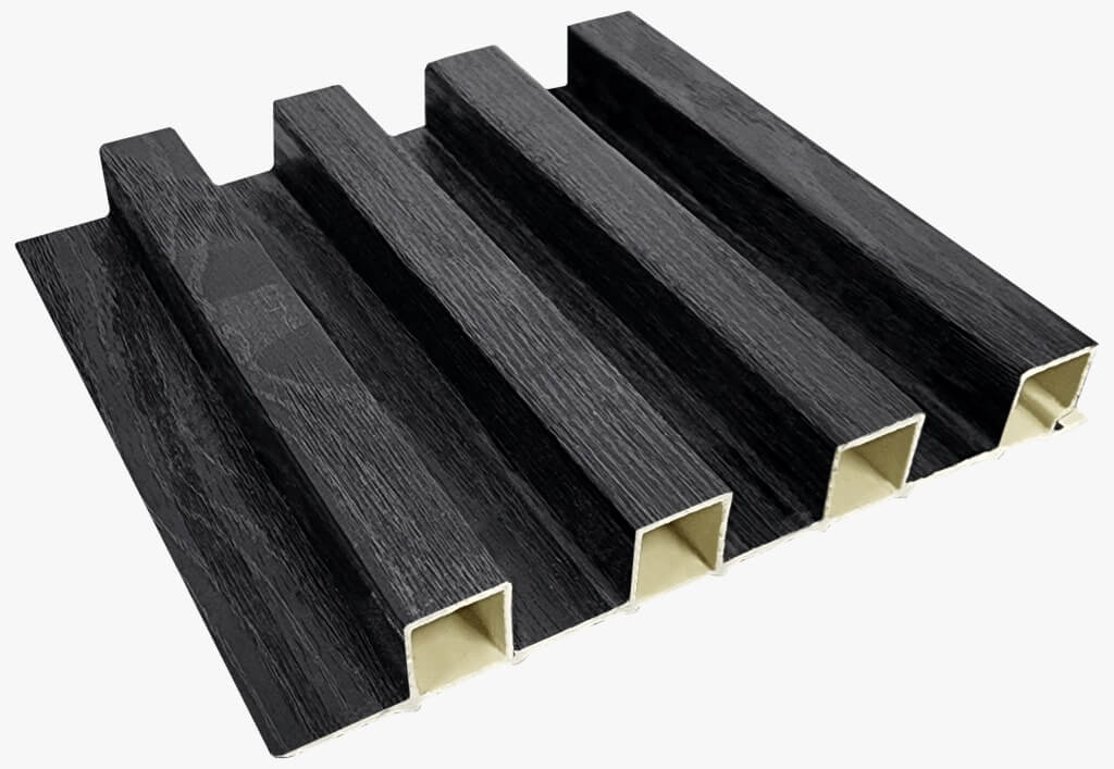 PANEL DECORATIVO DE PVC NEGRO 160 X 23 X 2900 MM PLASTIMEX