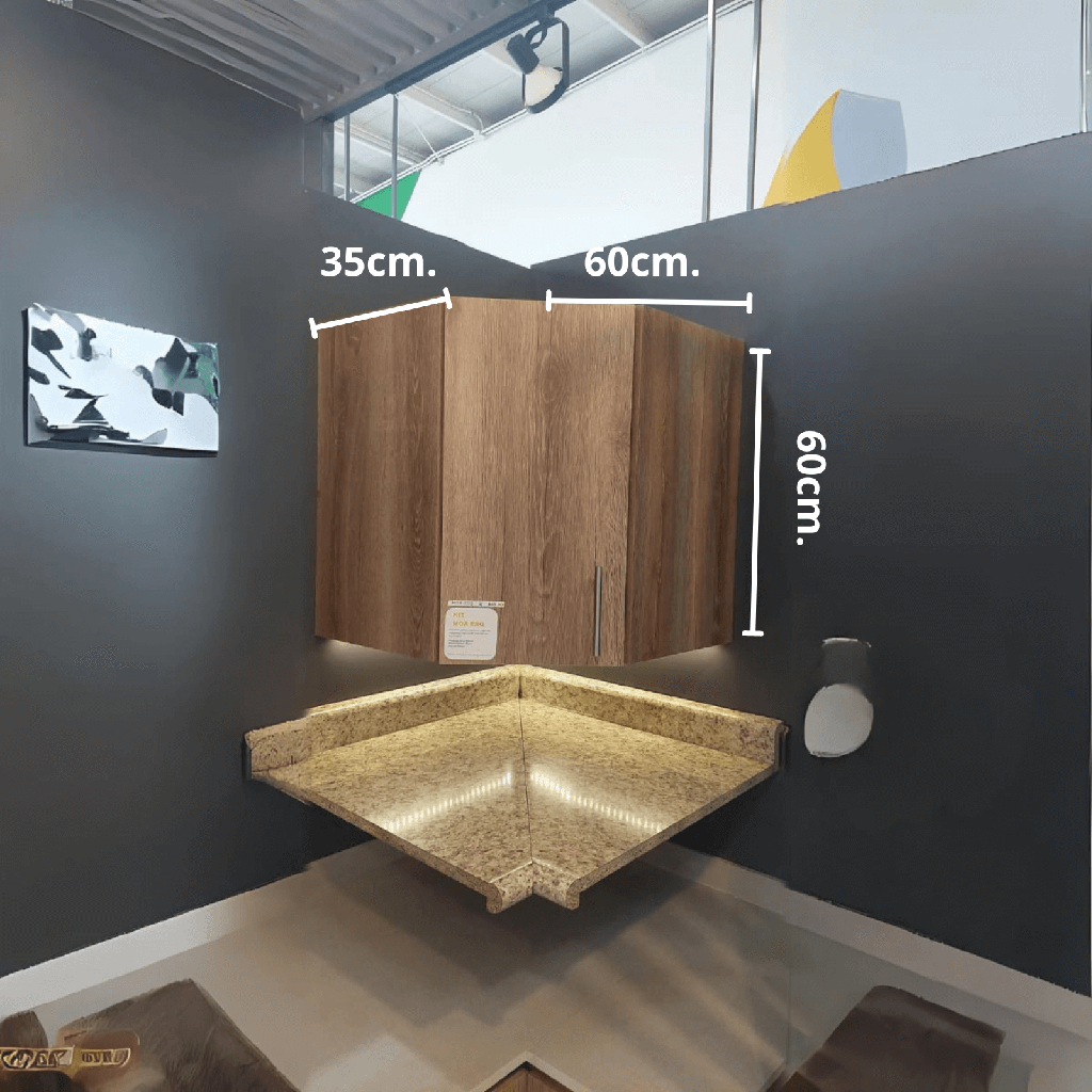 DIY GABINETE AEREO MOA ESQ 60 CARAMEL
