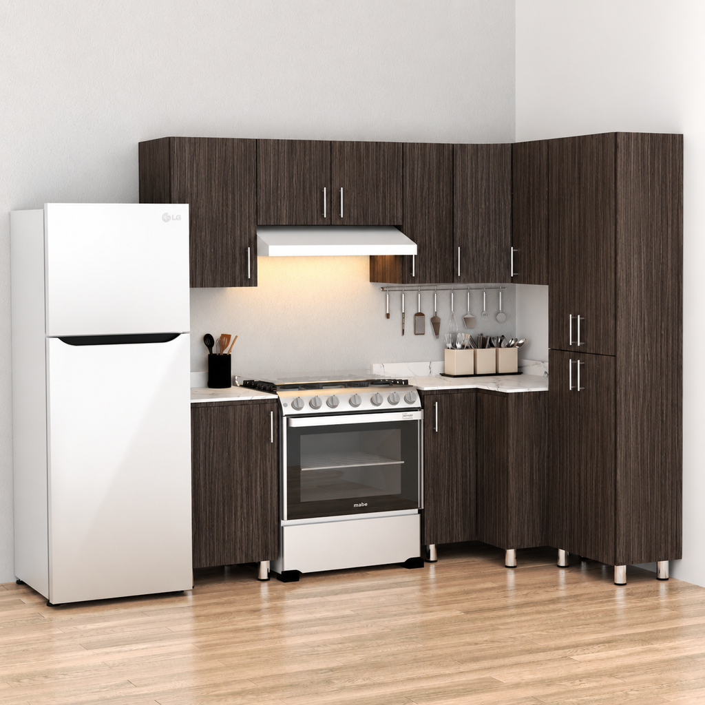 DIY COMBO DE COCINA 3 CAJONES ESPRESSO