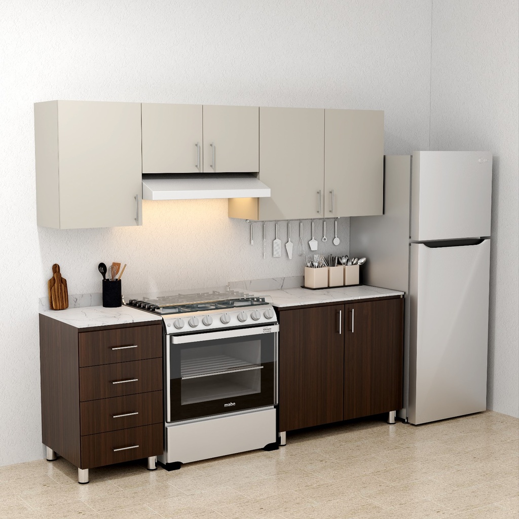 DIY COMBO DE COCINA 2 CAJONES NATIVA