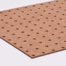 CARTON PIEDRA PERFORADO NATURAL 4' X 8' SM
