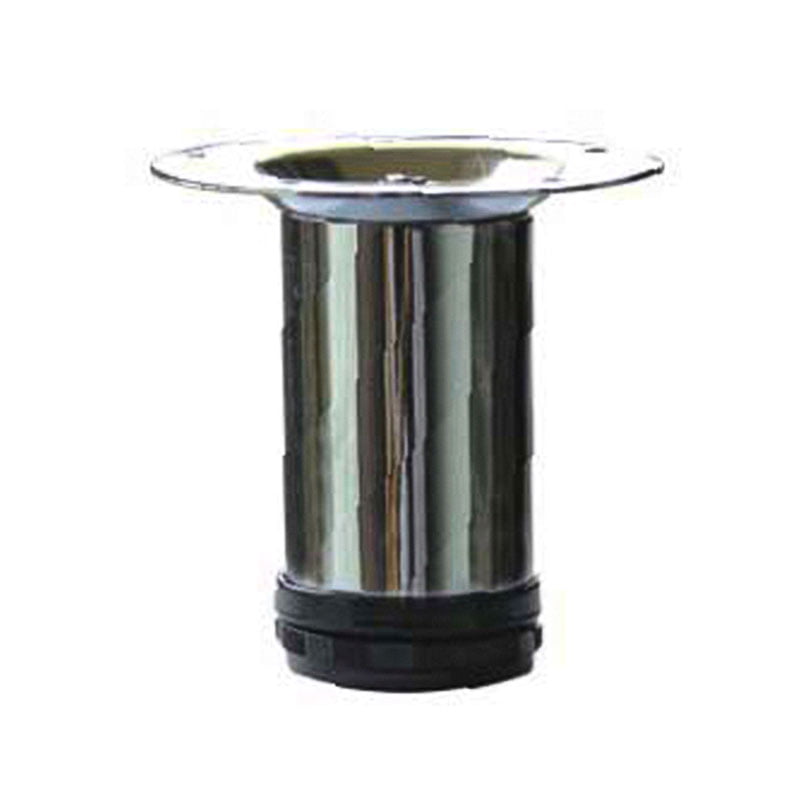 PATA MUEBLE NEGRA 145MM SIN TORNILLOS