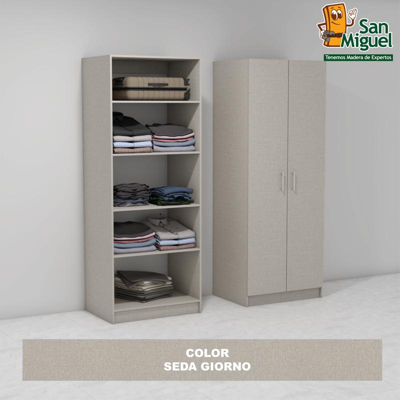 DIY CLOSET 5 ENTREPAÑOS ANCHO 80  SEDA GIORNO