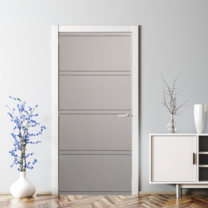 [T9-1406] PUERTA HDF MILAN BLANCA 85 CM GLOBALES