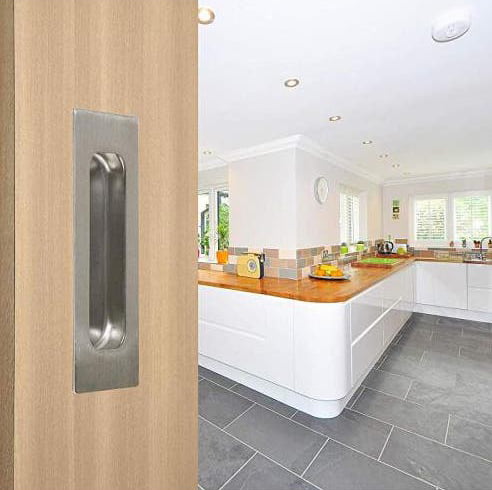 [F5-000017] UÑERO CUADRADO ALUMINIO SATINADO DIMACSA