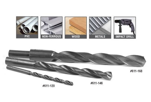 [F11-050017] BROCA COBALTO HSS 3/16" SM
