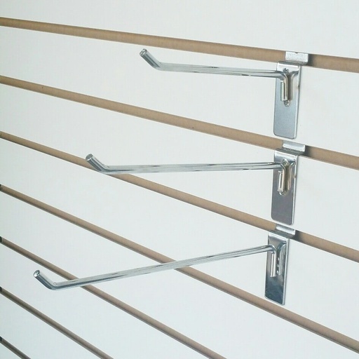 [F12-090402] GANCHO CROMADO SLATWALL 2" SWH2 SM