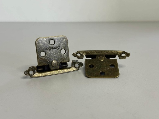 [F2-2102] BISAGRA PARA GABINETE C/TRABADOR COBRE VIEJO 503-A DIMACSA