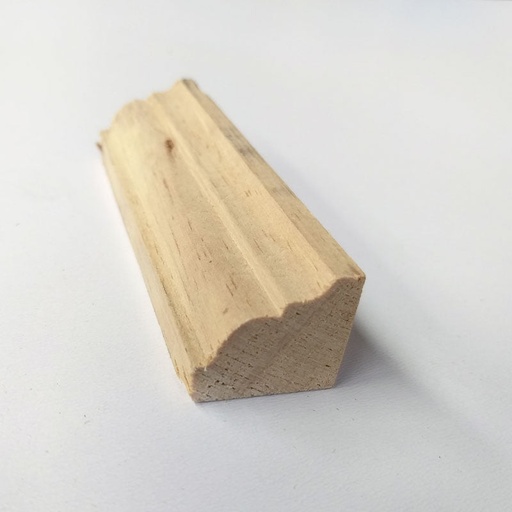 [T14-0133] MOLDURA #12 PINO 9' SM