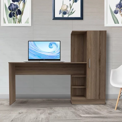 [CC-2007128] DIY ESCRITORIO MULTIFUNCIONAL TAUPE