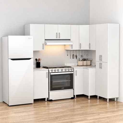 [CC-2007260] DIY COMBO DE COCINA 3 CAJONES BLANCO