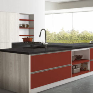 [T6-0921] MELAMINA ROJA 5/8" 6'X8' VESTO