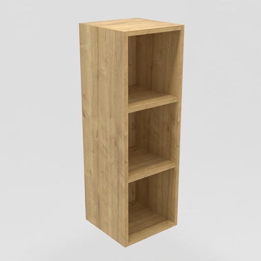 [CCMO-10] Modulo LDT 25x75x25 + 2 entrepaños roble rustico