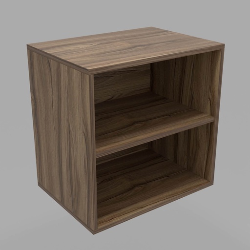 [CCMO-13] Modulo LDT 50x50x36 + entrepaño nogal terracota