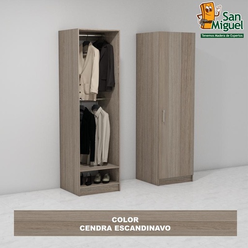 [CCCL-1410] DIY CLOSET 2 COLGADORES ANCHO 60  ESCANDINAVO