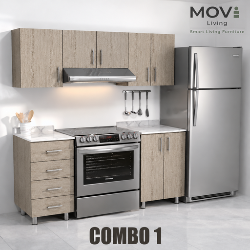 [CC-C10010] COMBO COCINA 1 5PZS TOSCANA + TOP MARMARA